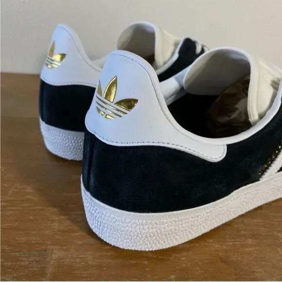 adidas Gazelle ADV Suede Black/White Skateboarding Sneakers Shoes - Picture 5 of 8